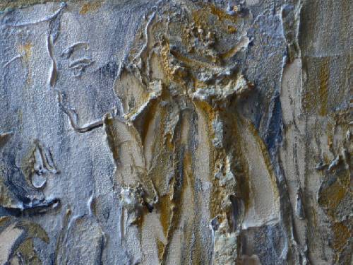 annonce exposition Lapalisse  peintures Moniques Cuer de Sanssat